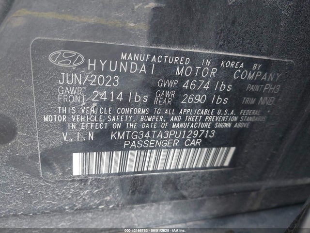Genesis G70 2.0t Rwd 2023 KMTG34TA3PU129713 Image 9