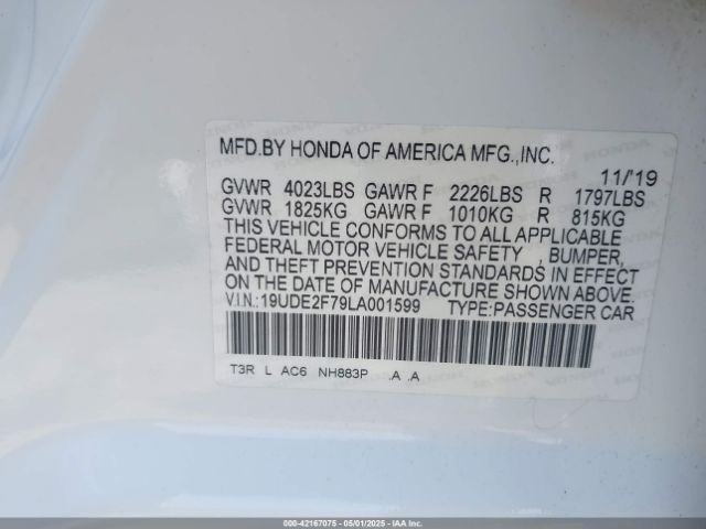 19UDE2F79LA001599 Acura Ilx Premium Package/technology Package