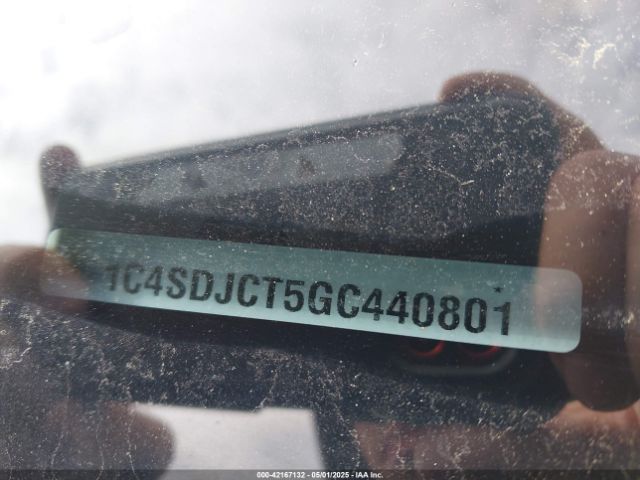 1C4SDJCT5GC440801 Dodge Durango R/t