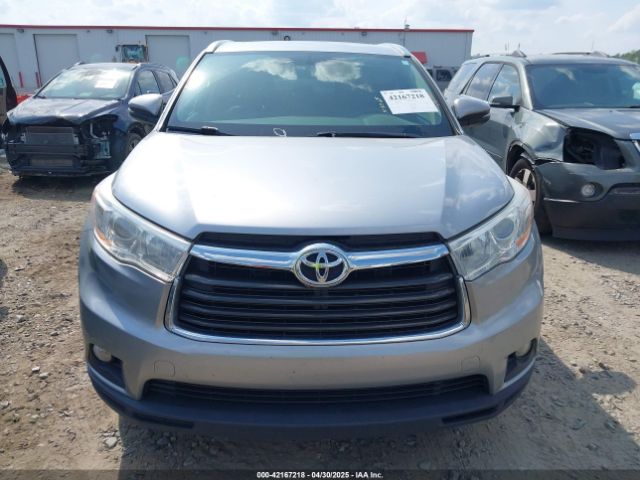5TDKKRFH1ES036742 Toyota Highlander Xle V6