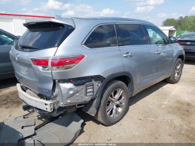 5TDKKRFH1ES036742 Toyota Highlander Xle V6