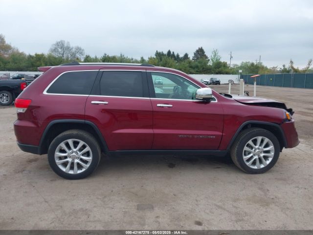 1C4RJFBG8HC760544 Jeep Grand Cherokee Limited 4x4