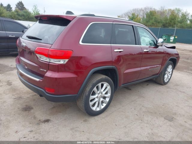 1C4RJFBG8HC760544 Jeep Grand Cherokee Limited 4x4