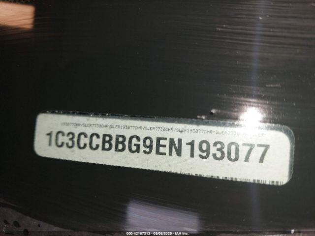 1C3CCBBG9EN193077 Chrysler 200 Touring