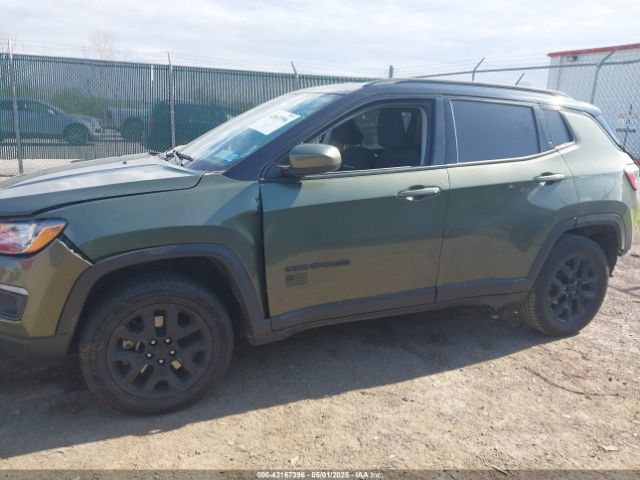 3C4NJDAB2MT591256 Jeep Compass Freedom 4x4
