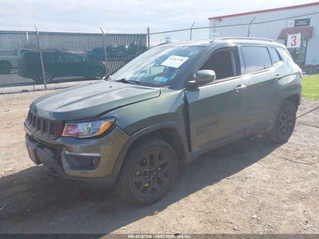 3C4NJDAB2MT591256 Jeep Compass Freedom 4x4