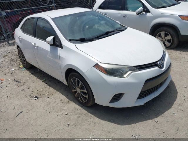 2015 TOYOTA COROLLA 2T1BURHE2FC345854
