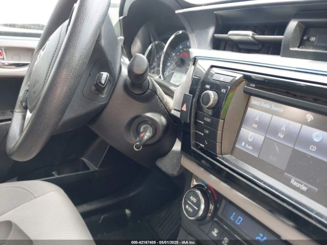2015 TOYOTA COROLLA 2T1BURHE2FC345854 Photo 10
