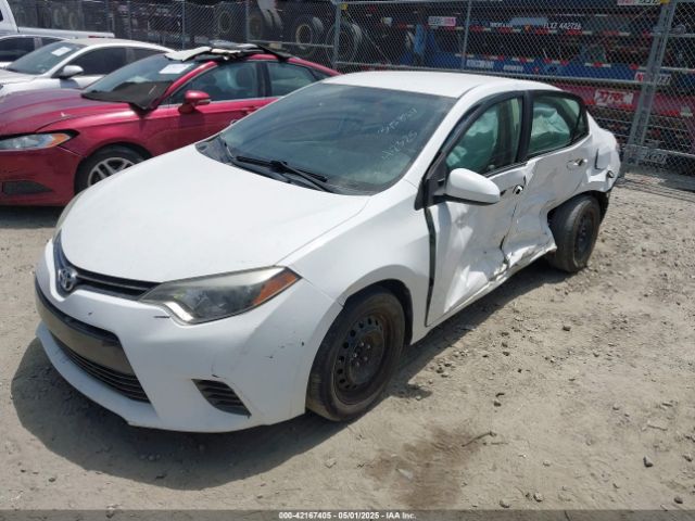2015 TOYOTA COROLLA 2T1BURHE2FC345854 Photo 1