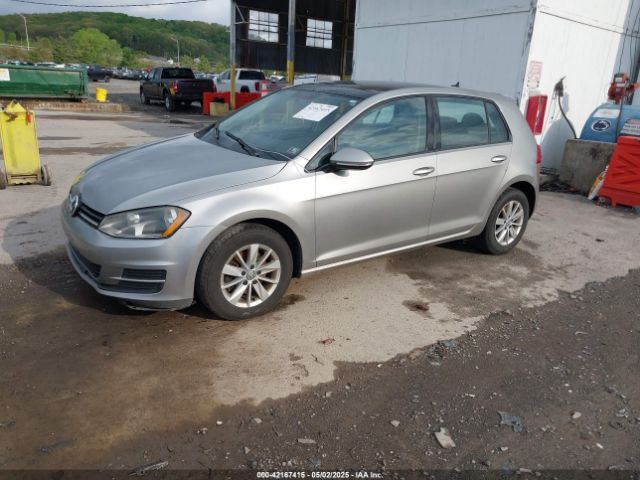 3VW217AU6GM056822 Volkswagen Golf Tsi S 4-door