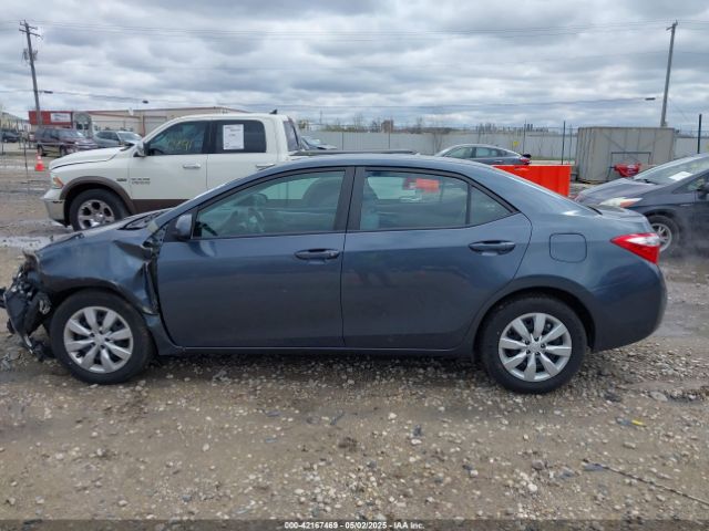 2T1BURHE7EC131148 Toyota COROLLA LE