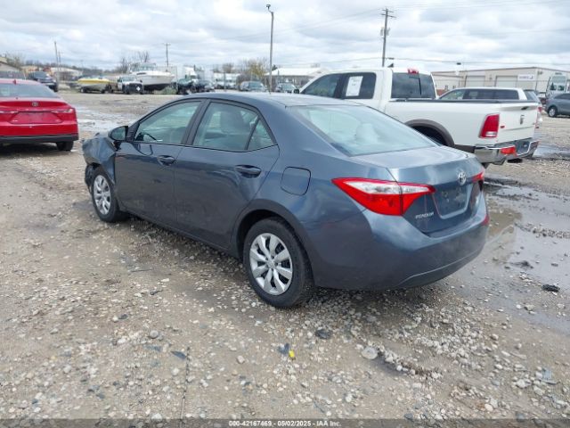 2T1BURHE7EC131148 Toyota COROLLA LE