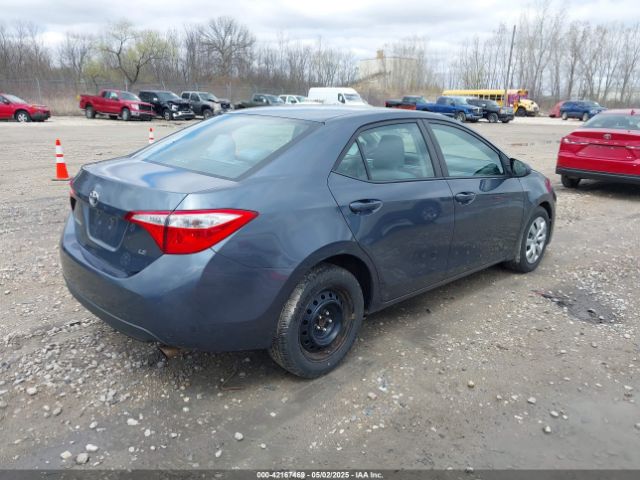2T1BURHE7EC131148 Toyota COROLLA LE