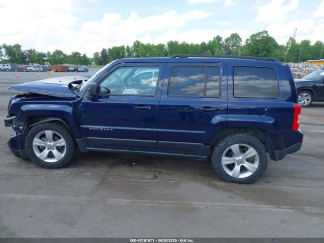 1C4NJRBB0HD114879 Jeep Patriot Sport 4x4