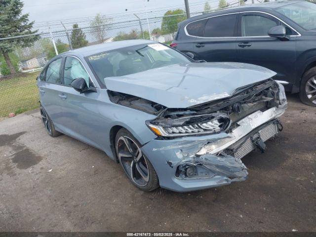 2022 HONDA ACCORD 1HGCV1F3XNA014044