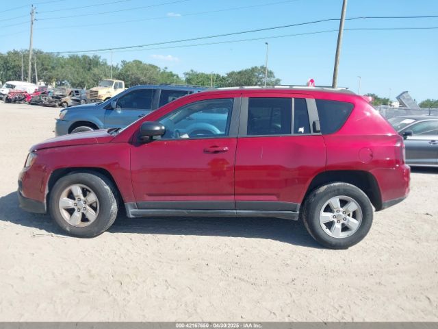 1C4NJCBA2HD166955 Jeep Compass Sport Fwd