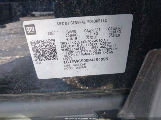 2023 CHEVROLET BOLT EV 1G1FW6S00P4194095 Photo 8