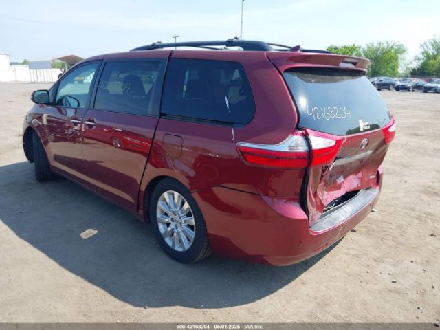 5TDYK3DC6FS593937 Toyota Sienna Limited Premium 7 Passenger