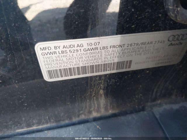 2008 AUDI A6 WAUDH74F48N069061 Photo 8
