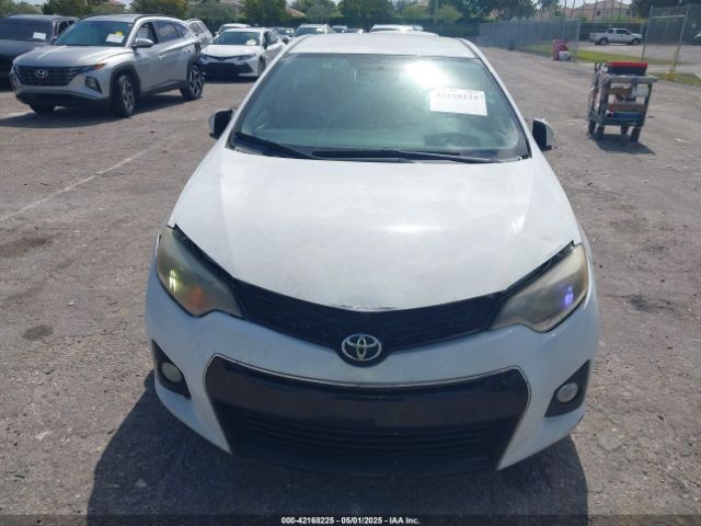 2T1BURHE6FC357442 Toyota Corolla S