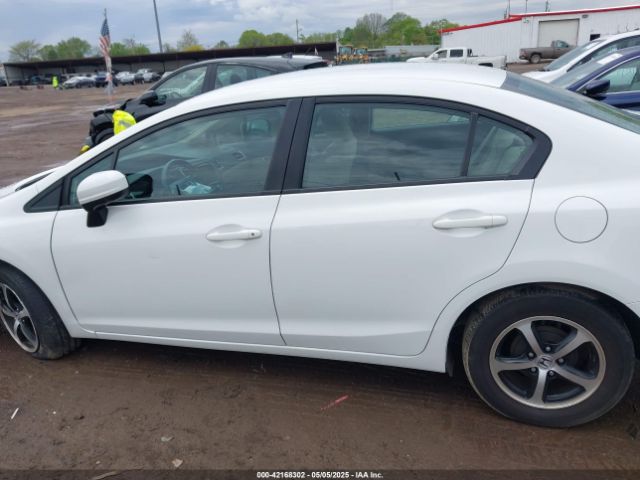 19XFB2F70FE078119 Honda CIVIC SE