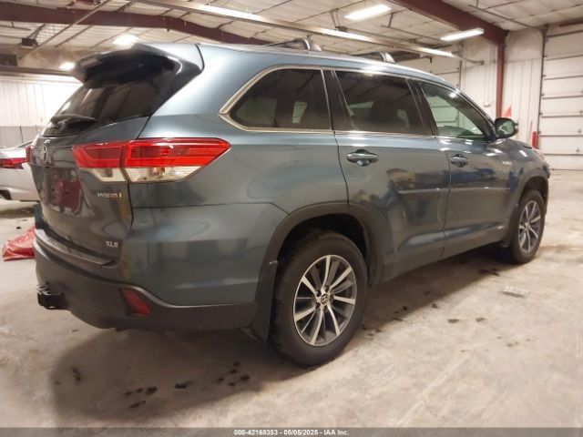 5TDJGRFH7KS053019 Toyota Highlander Hybrid Xle