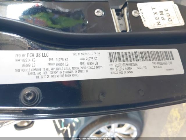2019 CHRYSLER 300 2C3CCAEG9KH693508 Photo 8