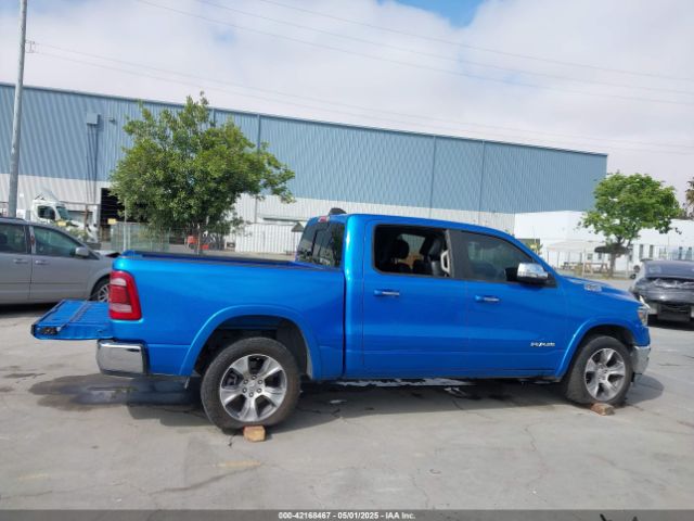1C6SRFJT0NN352135 RAM 1500 Laramie  4x4 5'7 Box