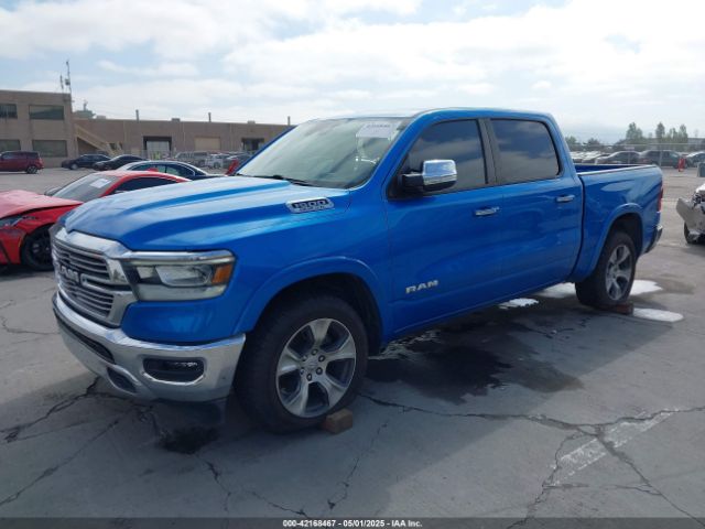 1C6SRFJT0NN352135 RAM 1500 Laramie  4x4 5'7 Box