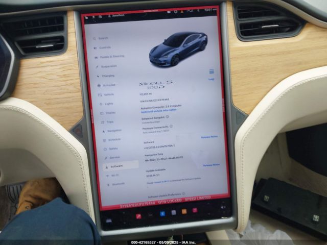 5YJSA1E21JF275448 Tesla Model S 100d/75d/p100d
