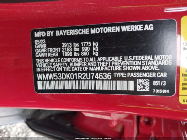 2024 MINI HARDTOP WMW53DK01R2U74636 Photo 8