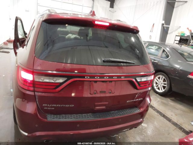 1C4RDJEG8GC393410 Dodge Durango Citadel