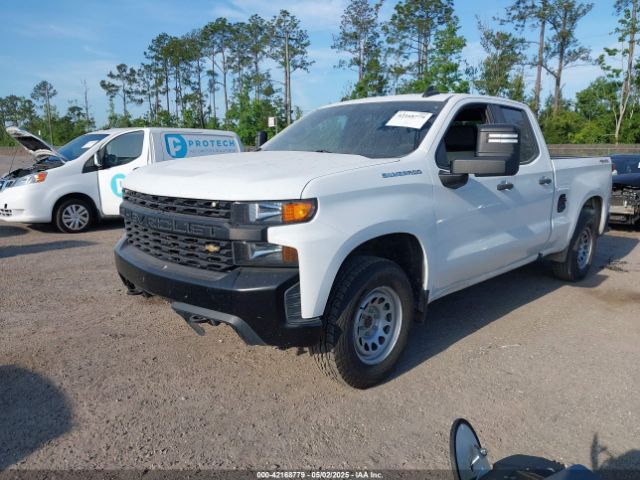 1GCRYAEF2MZ135727 Chevrolet Silverado 1500 4wd Double Cab Standard Bed Wt