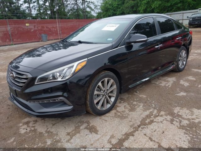 2016 HYUNDAI SONATA 5NPE34AF4GH312343 Photo 1
