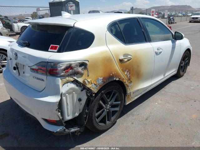 JTHKD5BH2F2232110 Lexus CT 200H