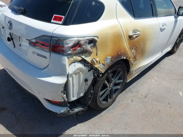 JTHKD5BH2F2232110 Lexus CT 200H