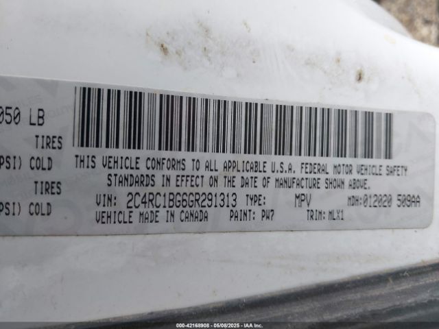 2016 CHRYSLER TOWN & COUNTRY 2C4RC1BG6GR291313 Photo 8