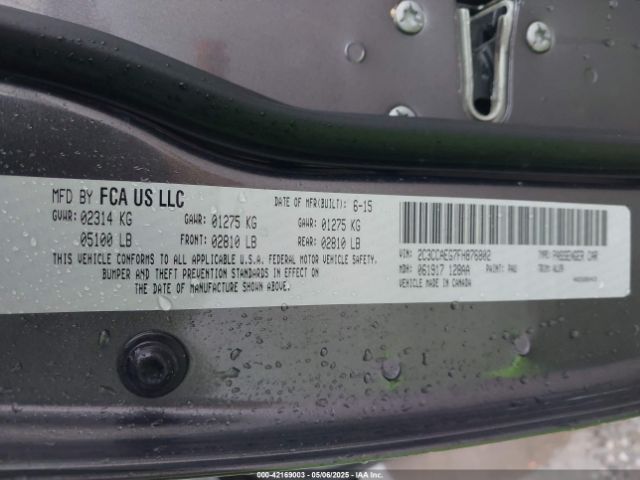 2015 CHRYSLER 300C 2C3CCAEG7FH876802 Photo 8