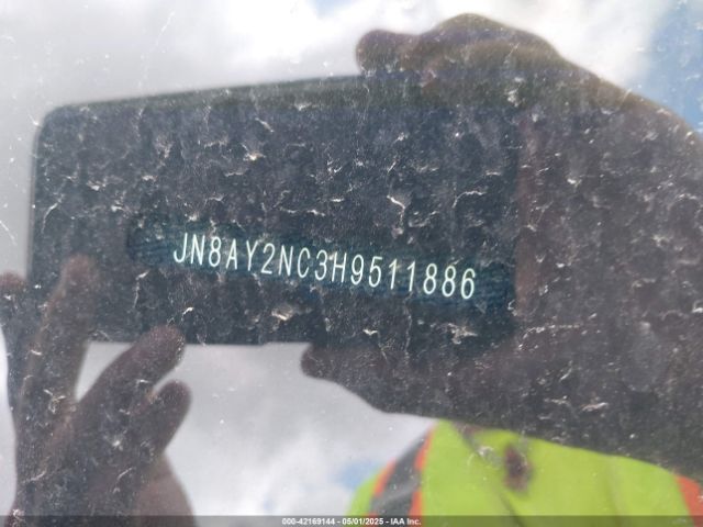 JN8AY2NC3H9511886 Nissan Armada Platinum