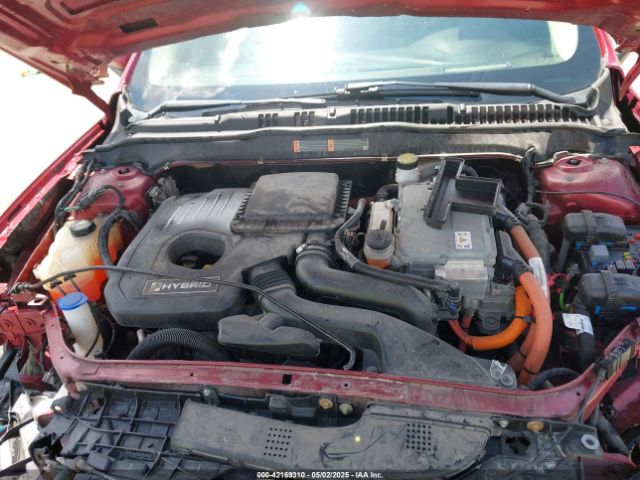 3FA6P0LUXKR222137 Ford Fusion Hybrid Se