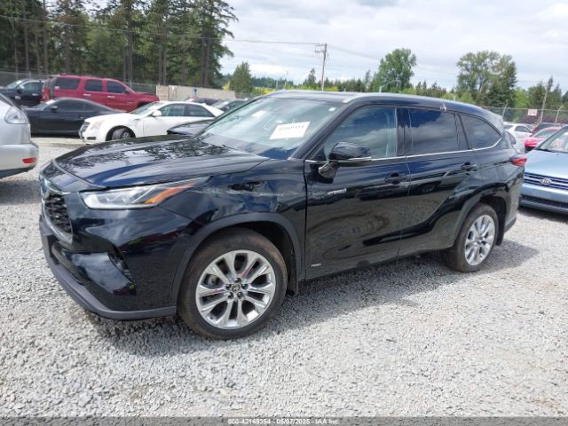 5TDDBRCH9MS531122 Toyota Highlander Hybrid Limited