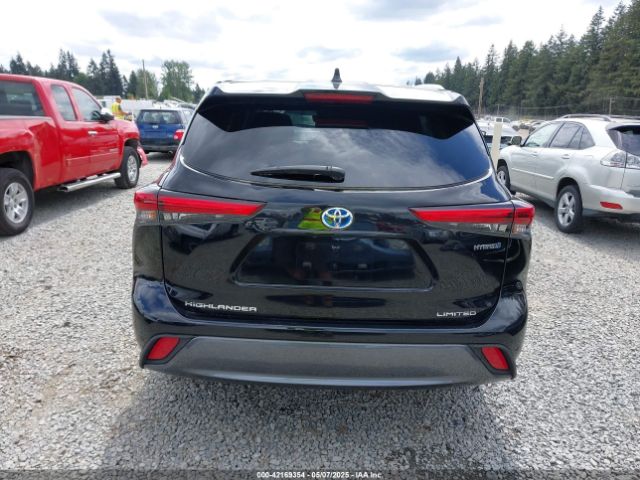 5TDDBRCH9MS531122 Toyota Highlander Hybrid Limited