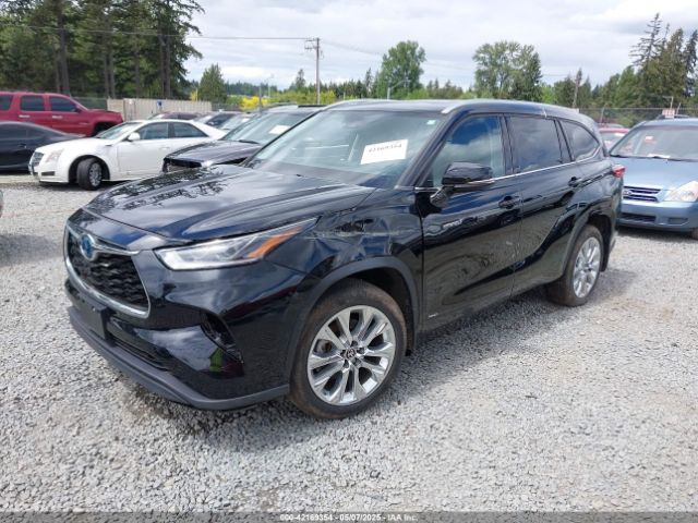 5TDDBRCH9MS531122 Toyota Highlander Hybrid Limited