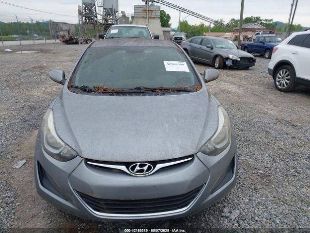 KMHDH4AE3GU523605 Hyundai ELANTRA SE