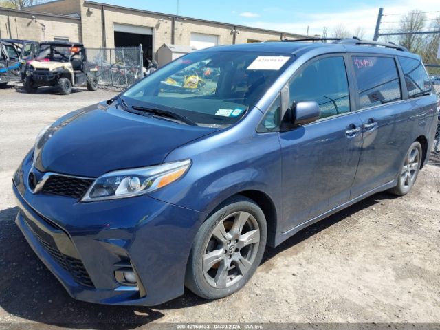 5TDXZ3DC7KS987688 Toyota Sienna Se Premium 8 Passenger