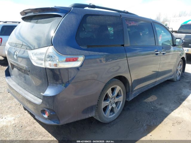 5TDXZ3DC7KS987688 Toyota Sienna Se Premium 8 Passenger