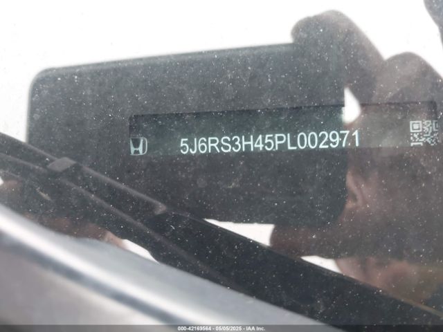 5J6RS3H45PL002971 Honda Cr-v Ex 2wd