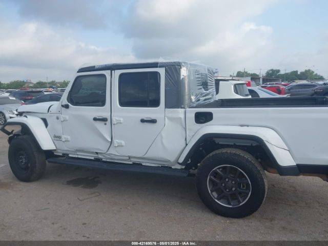 1C6HJTFGXNL142438 Jeep Gladiator Overland 4x4