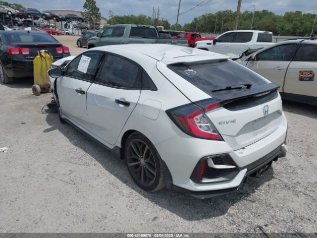 SHHFK7H4XMU220661 Honda Civic Sport