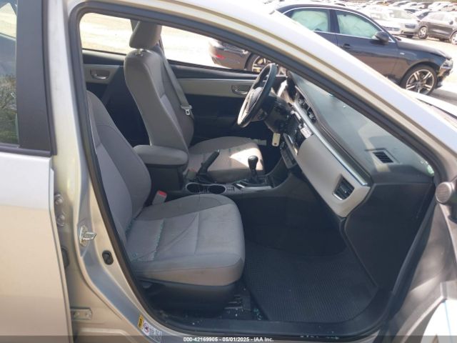 2T1BURHE0FC446603 Toyota COROLLA LE